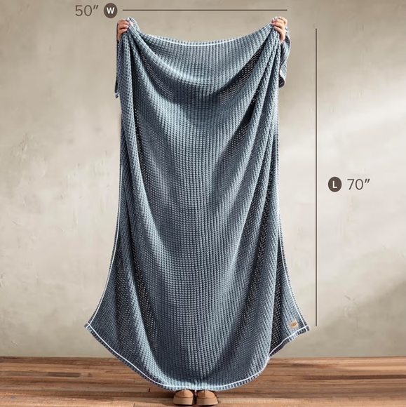 UGG Waffle Knit Blanket - Picture 4 of 6